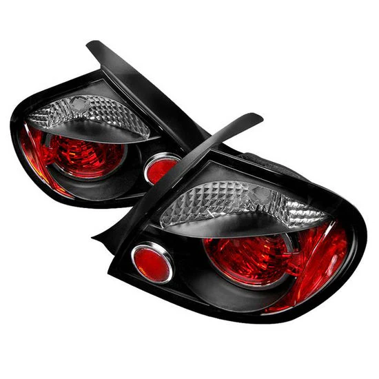 Spyder Black Euro Tail Lights: Dodge Neon 2003 – 2005 (Incl SRT-4)